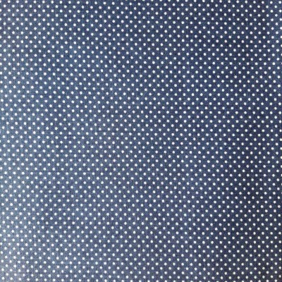 Pintinhas brancas em fundo azul escuro