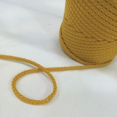 Cordão de Algodão Mostarda cor 213 - 3mm