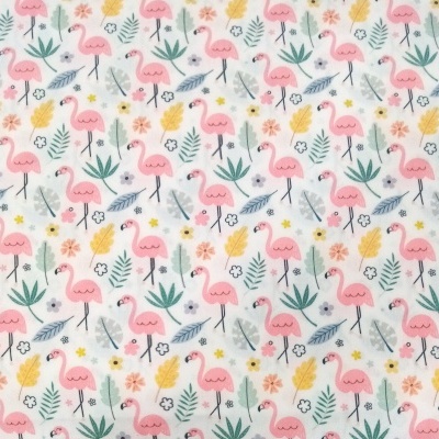 Flamingos cor de rosa