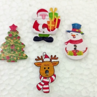 Botões de Natal