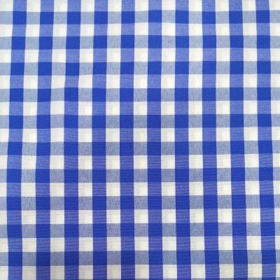 Quadrados azuis e brancos