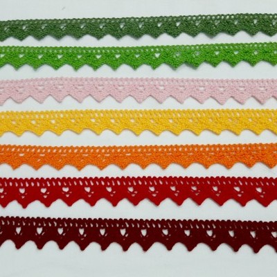 Ponta de renda com biquinhos 22mm