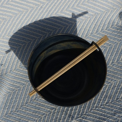 Blue bowl for Hashi