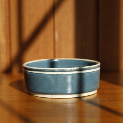 Handmade multi purpose blue bowl