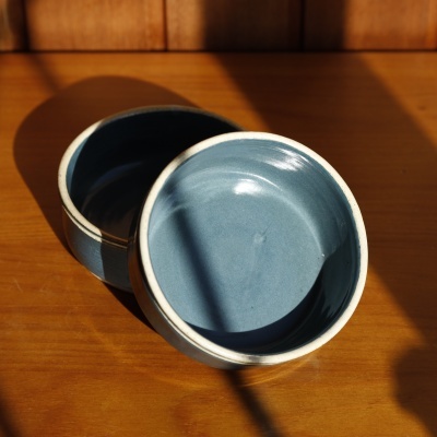 Handmade multi purpose blue bowl