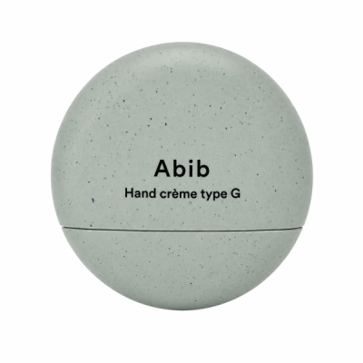 Embalagem redonda cinzenta com creme para as mãos Abib