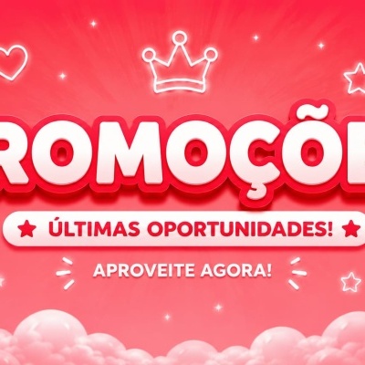 Imagem promocional com texto PROMOÇÕES, ÚLTIMAS OPORTUNIDADES! e APROVEITE AGORA!