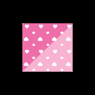 Padrão rosa com corações brancos em dois tons diferentes de rosa