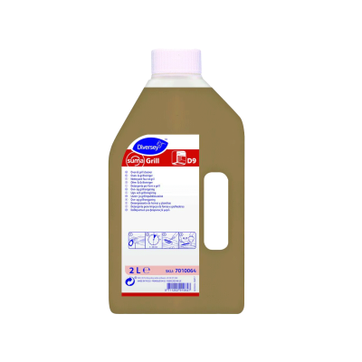 Produto de limpeza Suma Grill D9 Diversey 2 litros