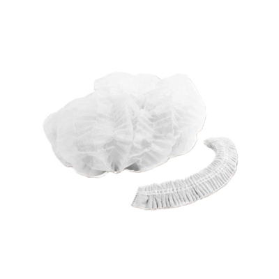 Toucas descartáveis brancas com elástico