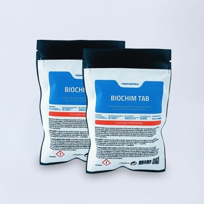 Embalagens do produto BIOCHIM TAB para sanitários portáteis