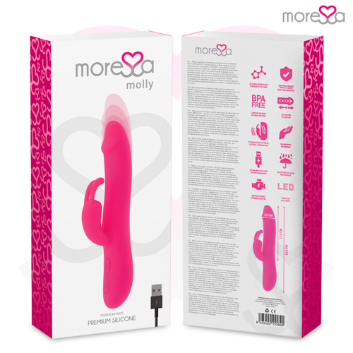 MORESSA - MOLLY PREMIUM SILICONE RECARREGAVEL