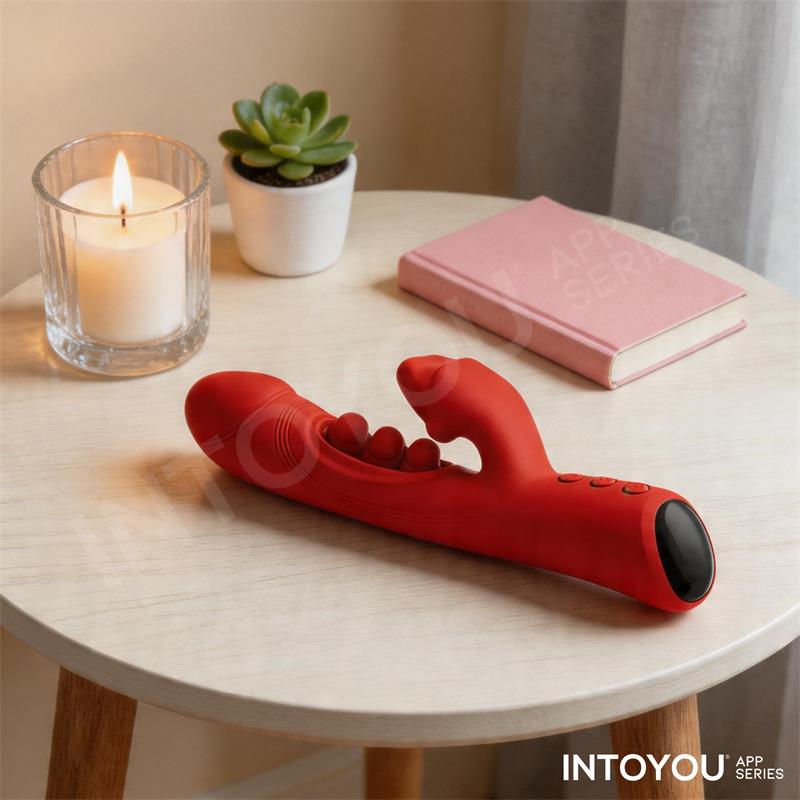 🌀 INTOYOU APP SERIES Trixy Vibrator with Tapping, Biting and App