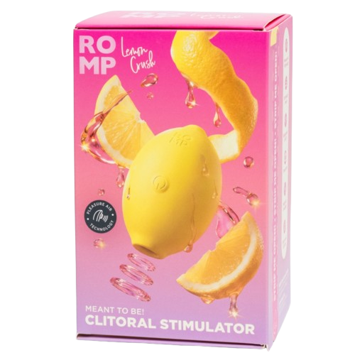Estimulador Clitórico ROMP Lemon Crush: Tecnologia Pleasure Air com Design Divertido e Potente