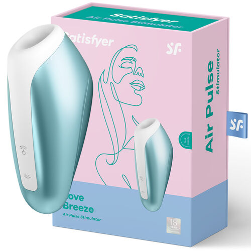Satisfyer Love Breeze: Estimulação por Ondas de Pressão com 11 Intensidades para Orgasmos Sem Contacto