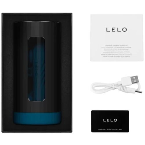 Masturbador LELO F1S V3 XL Teal: Tecnologia de Ponta com Inteligência Artificial e Tamanho XL para uma Experiência Imersiva
