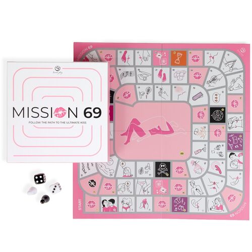 🎲 SECRET PLAY – Mission 69 | Jogo de Tabuleiro Erótico para Casais