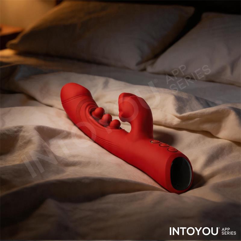 🌀 INTOYOU APP SERIES Trixy Vibrator with Tapping, Biting and App