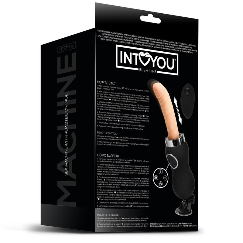 🤖 INTOYOU BDSM Line | Sex Machine with Vibration, Thrusting & Heat