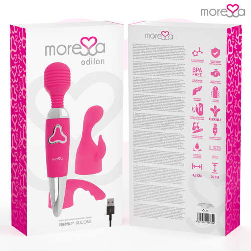 MORESSA - ODILON PREMIUM SILICONE RECARREGAVEL