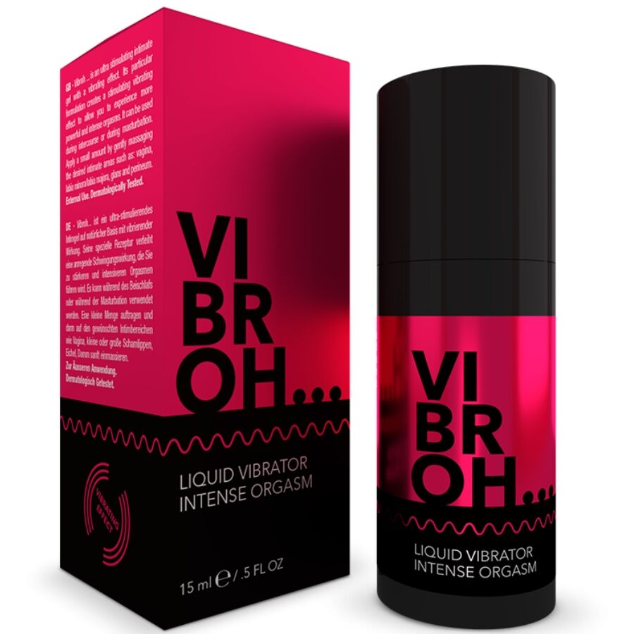 Gel Vibroh Intimateline: Efeito Vibrante com Extratos Naturais para Orgasmos Mais Intensos