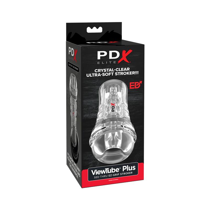 Masturbador ViewTube Plus PDX Elite: Transparência, Controlo e Versatilidade para uma Experiência Visual Única
