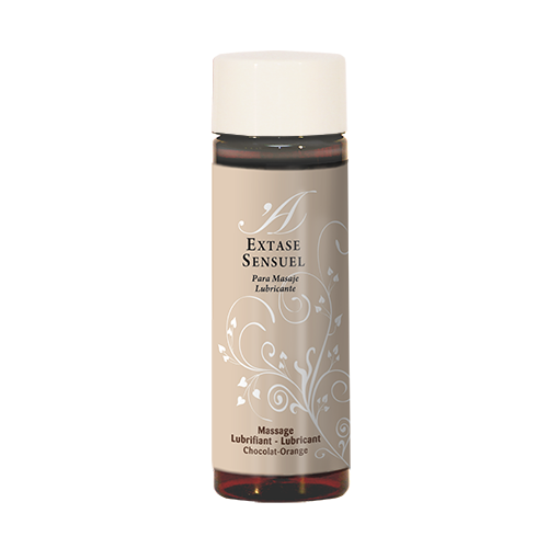Frasco de óleo de massagem Extase Sensuel com aroma Chocolate-Laranja