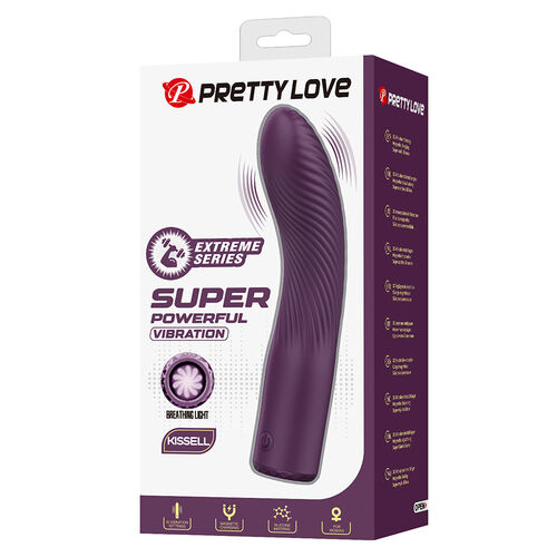 💜 KISSELL Vibrador Recarreg&aacute;vel | 10 Fun&ccedil;&otilde;es com Design Ergon&oacute;mico