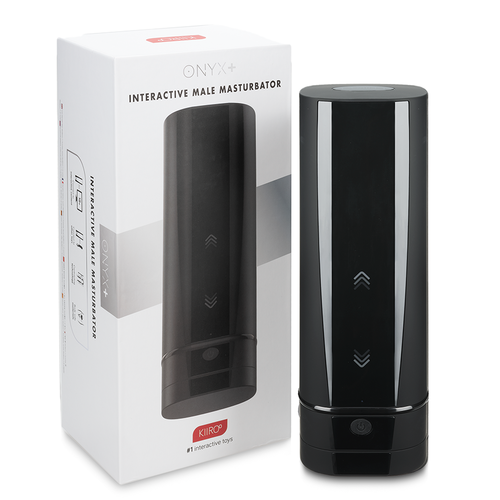 Masturbador Kiiroo Onyx+: Tecnologia Teledildonic com 10 Anéis Contráteis para uma Experiência Interativa e Realista