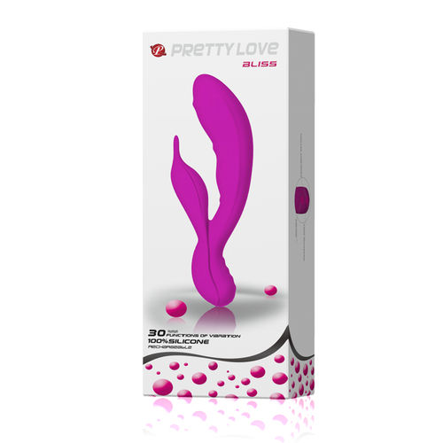PRETTY LOVE - VIBRADOR LILAC BLISS DE ALTA QUALIDADE