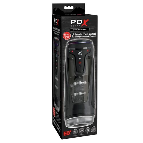 Masturbador Moto-Bator Pro PDX Elite: Impulso, Vibração e Aquecimento Automático para uma Experiência Envolvente