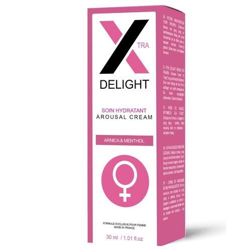 Creme de Excitação X Delight RUF: Orgasmos Mais Intensos com Óleos Essenciais Afrodisíacos