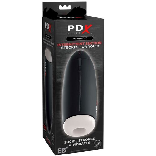 Masturbador Fap-O-Matic PDX Elite: Sucção e Vibração com 10 Modos para uma Experiência de Carícia Definitiva