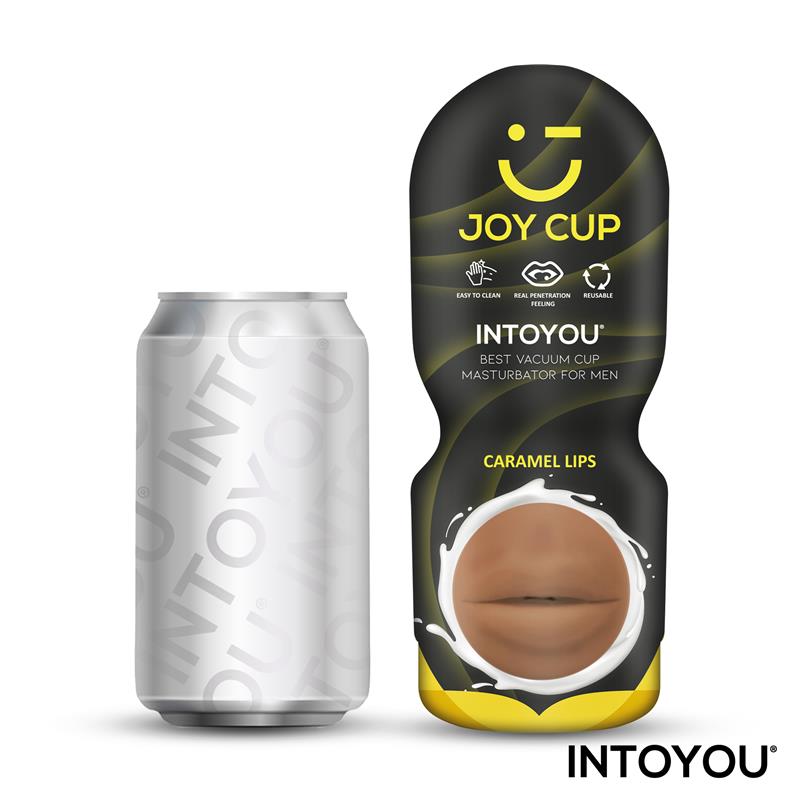 👄 JOY CUP Masturbator Mouth Provocative | Caramel
