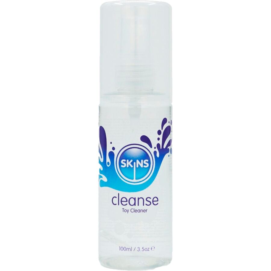 Frasco de limpa brinquedos SKINS cleanse 100ml
