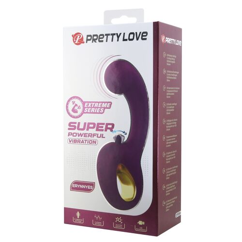 💜 BRYNNLEE Vibrador com Estimulador Oral | 10 Vibrações + 5 Funções de Lambida