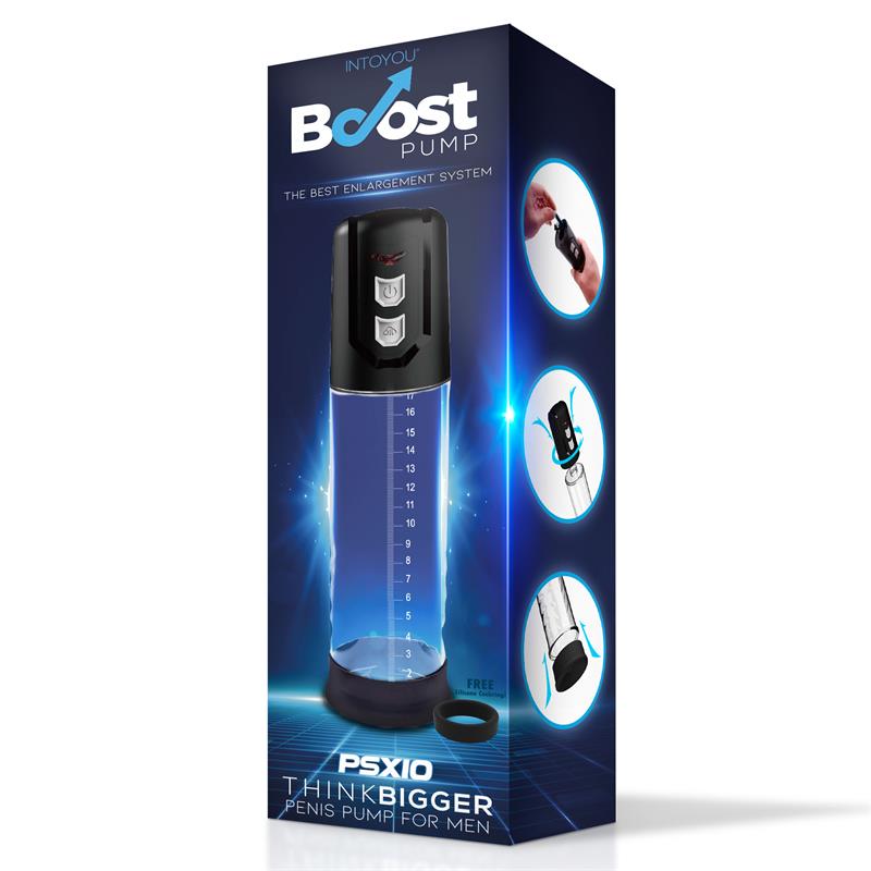 💎 PSX10 Automatic Penis Pump Crystal | Boost Pumps