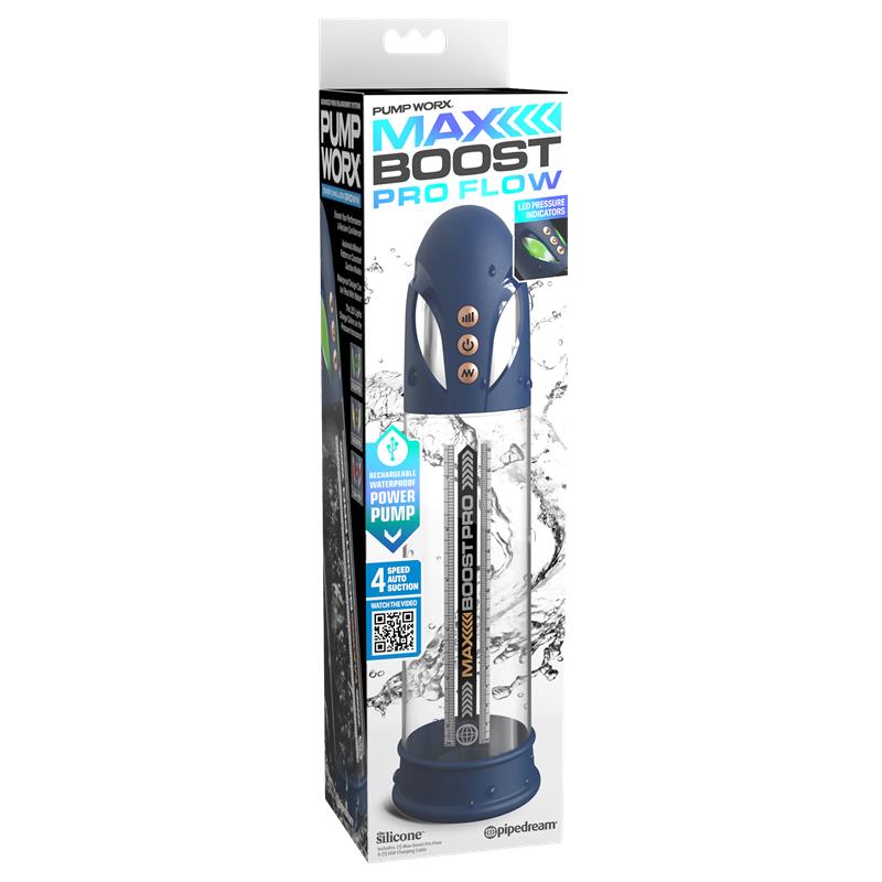 PUMPWORX Automatic Stroker Max Boost Pro Flow Blue