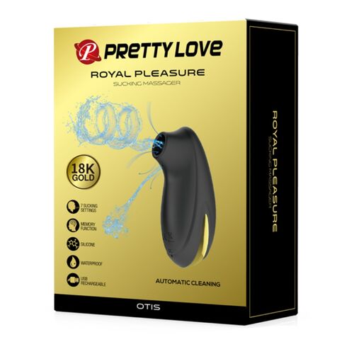 Massageador de Sucção Pretty Love: 7 Modos com Função Memória e Carregamento USB para uma Experiência de Luxo