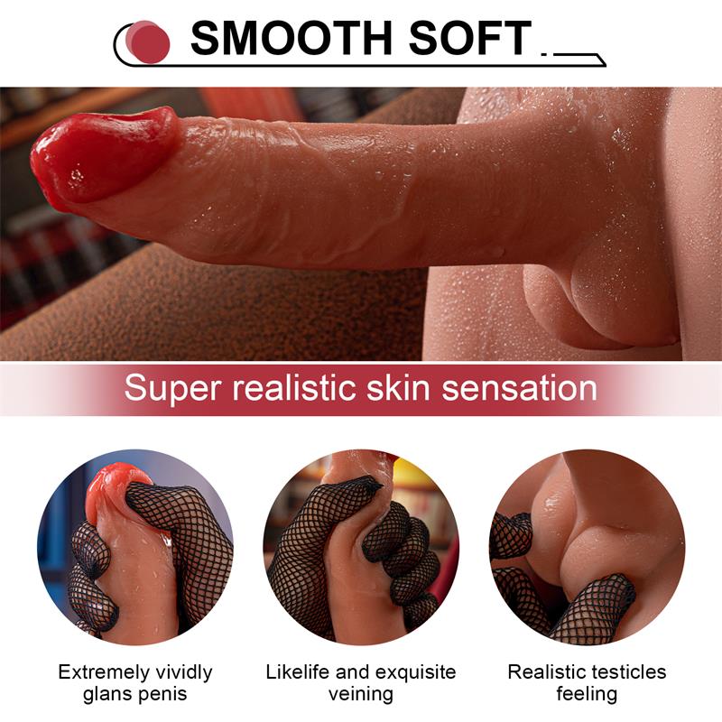 🍑 XISE Jason | Dildo and Ass Masturbator with Thrusting and Vibrating 4.1 kg