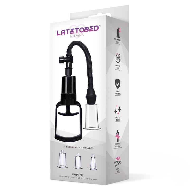 💗 Dupper Clitoris and Nipple Manual Pump | 3 Cups