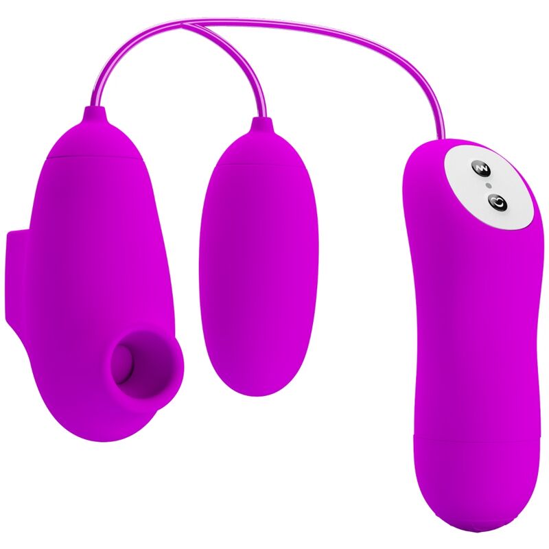Dispositivo eletrônico roxo com cápsulas e controle com botões