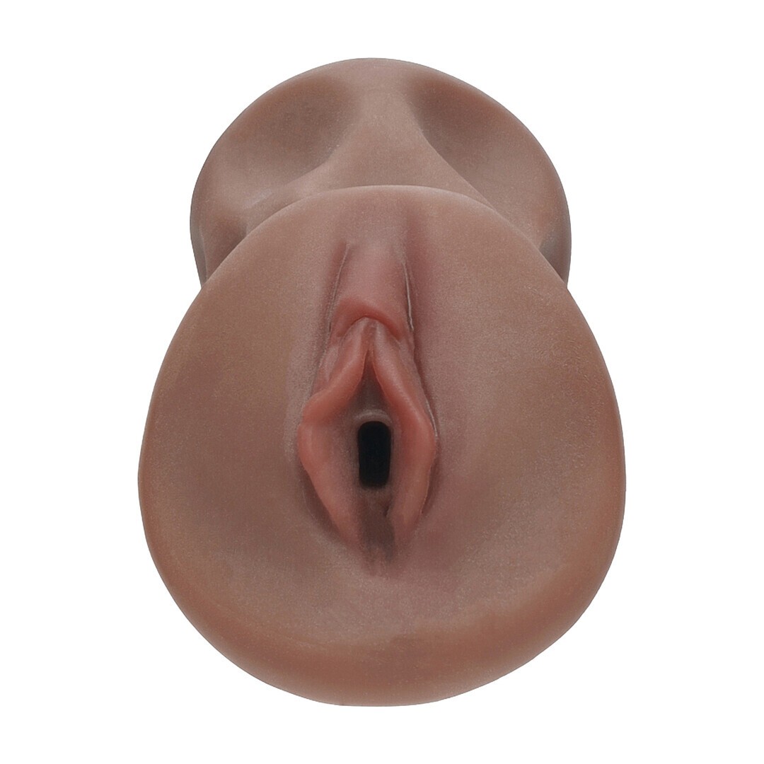 Produto em silicone castanho com forma anatómica