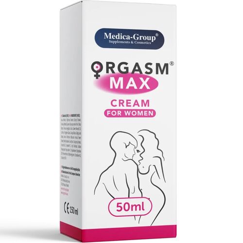 Creme &Iacute;ntimo Orgasm Max Medica Group: Estimula&ccedil;&atilde;o, Refresc&acirc;ncia e Conforto para Sensa&ccedil;&otilde;es M&aacute;ximas