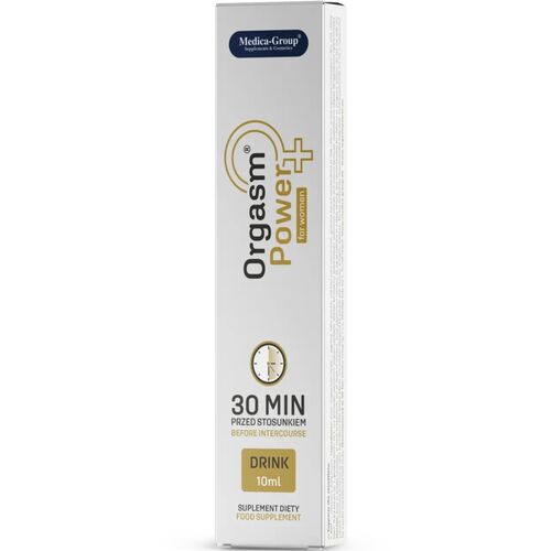Bebida Orgasm Power Medica Group: Energia Natural, Sensa&ccedil;&otilde;es Intensificadas e Vitalidade em 10ml