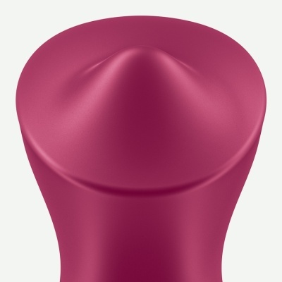 Tampa rosa de silicone cónica e lisa