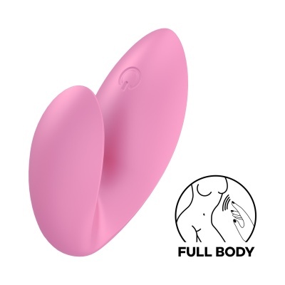 Produto rosa de silicone com símbolo de power e ilustração FULL BODY