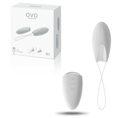 Dispositivo OVO lifestyle toys R1 branco com controle e caixa