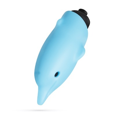 Garrafa de água desportiva azul e preta