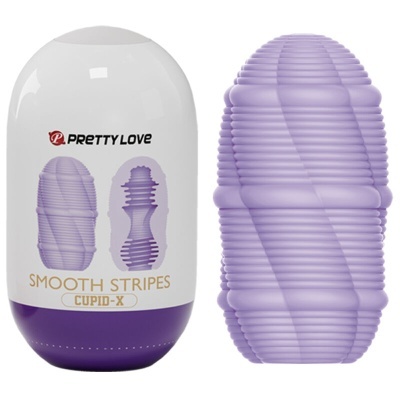 Produto Pretty Love Cupid-X Smooth Stripes com textura de riscas suaves lilás